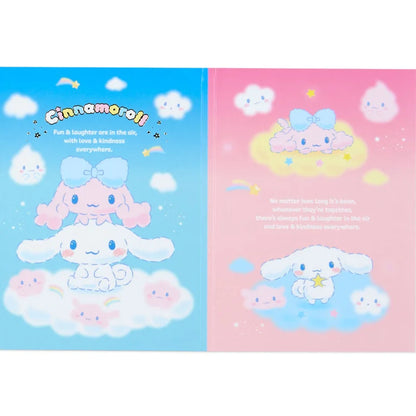 Sanrio Cinnamoroll PetaPeta Memo Pad (Cinnamon & Poron and Cloud Sibling)