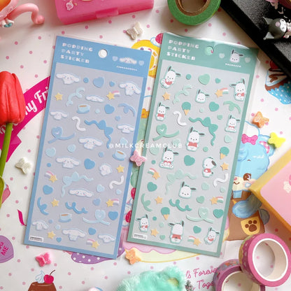 Sanrio Popping Party Confetti Sticker