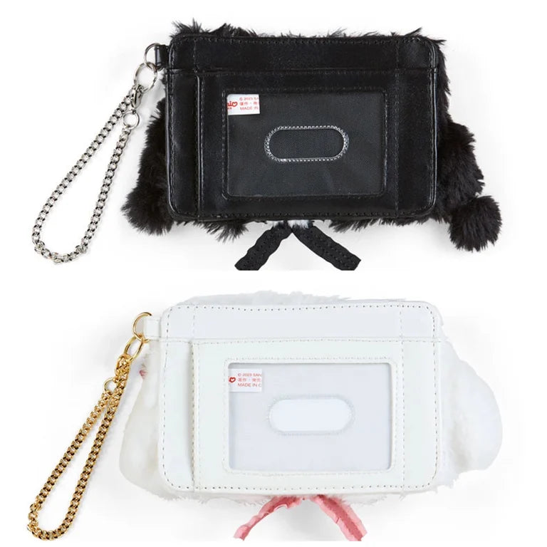 Sanrio Face-shaped pass & card case (Moonlight Melokuro)