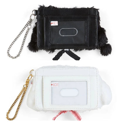Sanrio Face-shaped pass & card case (Moonlight Melokuro)