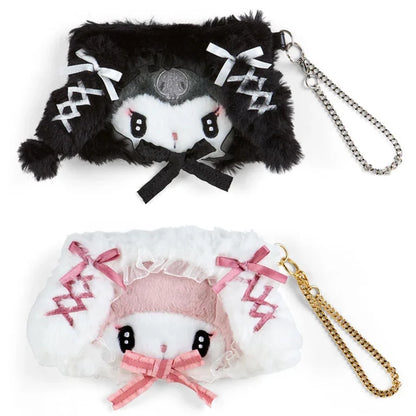 Sanrio Face-shaped pass & card case (Moonlight Melokuro)