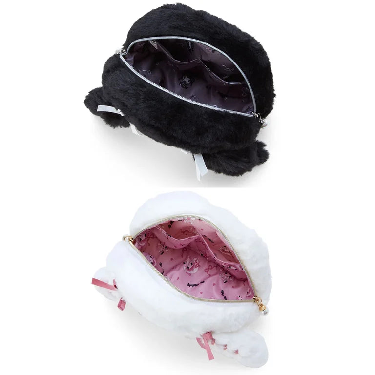 Sanrio Face-shaped pouch (Moonlight Melokuro)