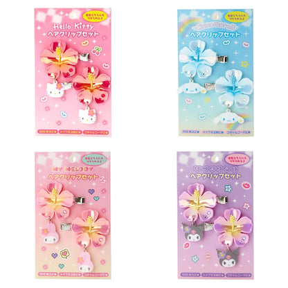 Sanrio Hair Clip Set (Tokimeki Heisei Kogal)