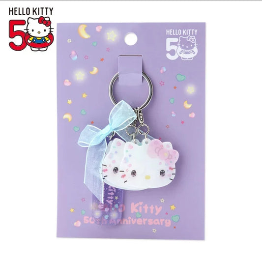 Sanrio Hello Kitty  Acrylic key chain (Hello Kitty 50th Anniversary)