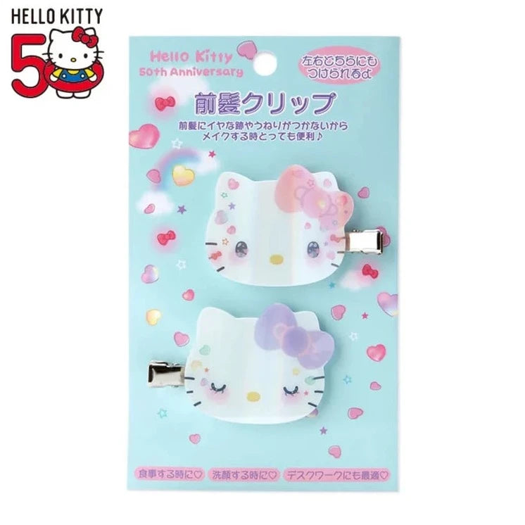 Sanrio Hello Kitty  Bangs clip (Hello Kitty 50th anniversary)