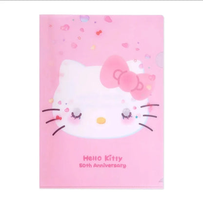 Sanrio Hello Kitty Clear File (Hello Kitty 50th Anniversary)