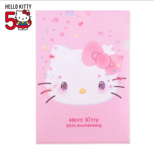 Sanrio Hello Kitty Clear File (Hello Kitty 50th Anniversary)
