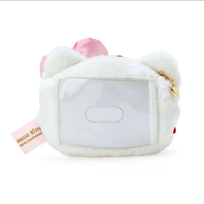 Sanrio Hello Kitty  Face-shaped pass case (Hello Kitty 50th anniversary)