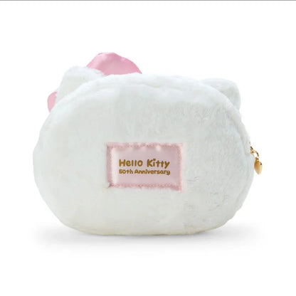 Sanrio Hello Kitty  Face-shaped pouch (Hello Kitty 50th Anniversary)