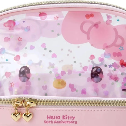 Sanrio Hello Kitty  Pouch (Hello Kitty 50th Anniversary)