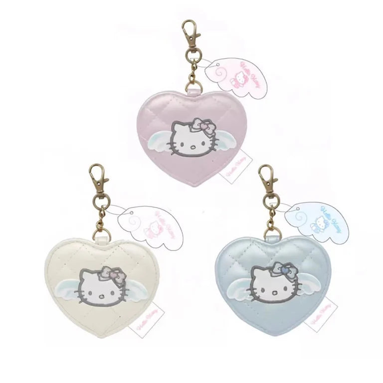 Sanrio Hello Kitty Quilting Love Letter Heart Mirror  (Angel & Classic Series)
