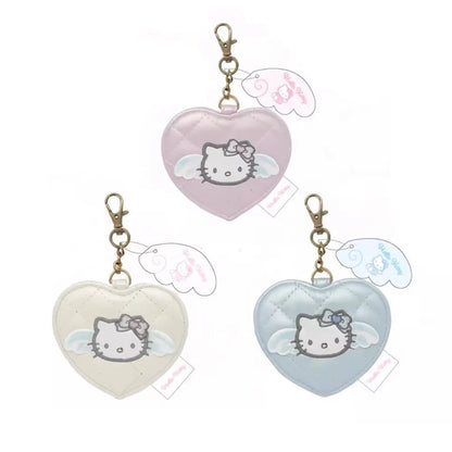 Sanrio Hello Kitty Quilting Love Letter Heart Mirror  (Angel & Classic Series)