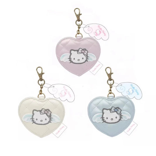 Sanrio Hello Kitty Quilting Love Letter Heart Mirror  (Angel & Classic Series)