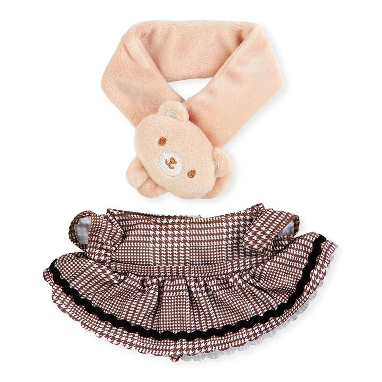 Sanrio Kisekae Clothes (M) Bear Motif Dress (Pitatto Friends)