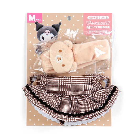 Sanrio Kisekae Clothes (M) Bear Motif Dress (Pitatto Friends)