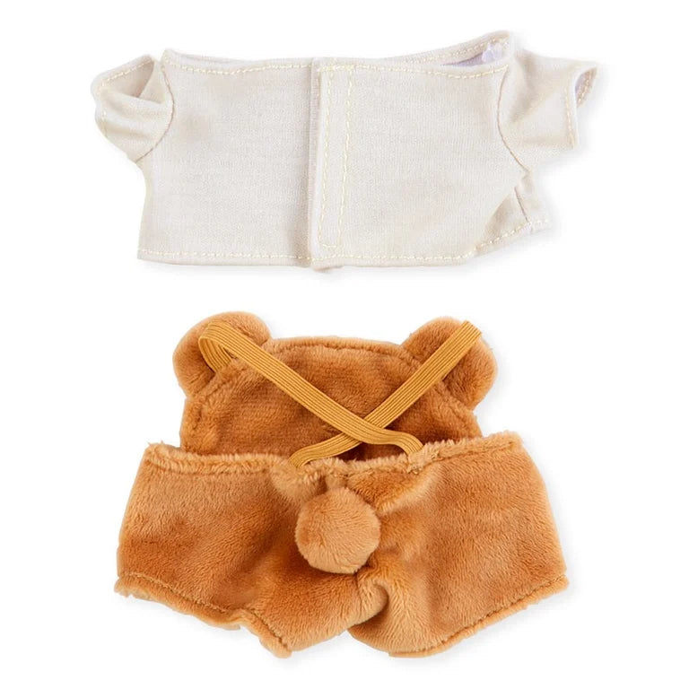 Sanrio Kisekae Clothes (M) Bear Motif Overalls (Pitatto Friends)