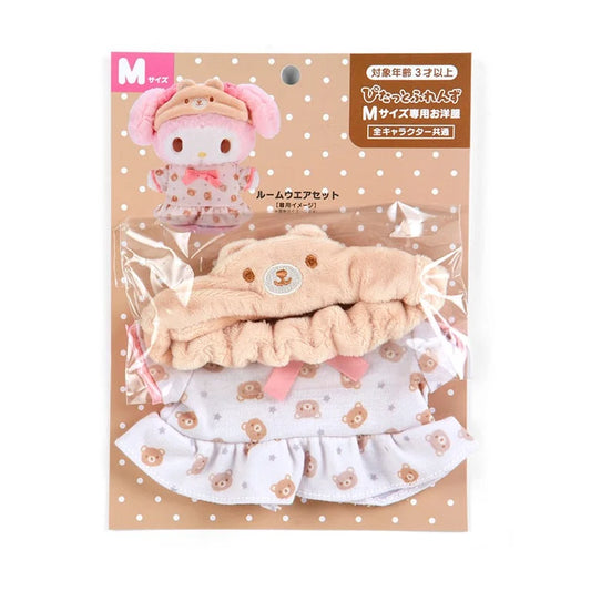 Sanrio Kisekae Clothes (M) Bear Motif Roomwear (Pitatto Friends)