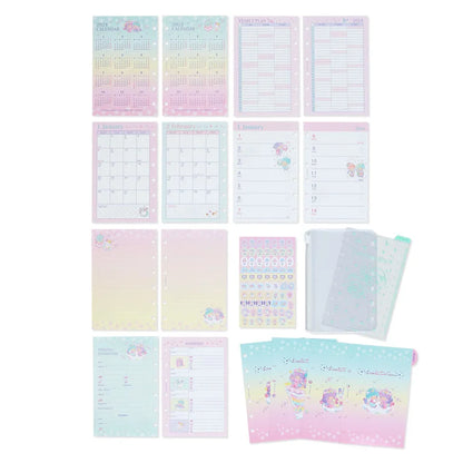 Sanrio Little Twin Stars System Binder/Notebook