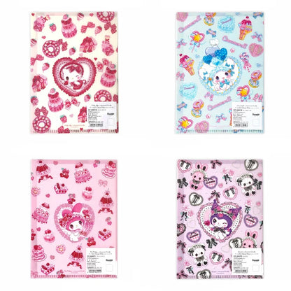 Sanrio Lolita Sweetheart A5 Clear File