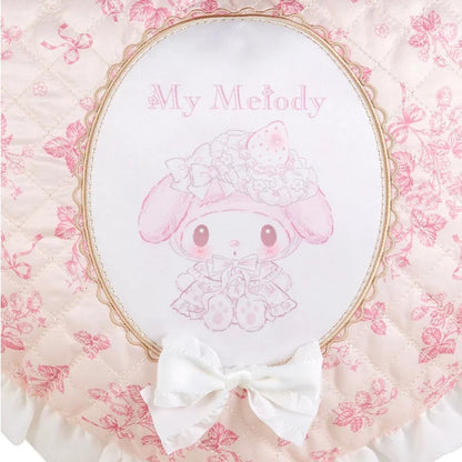 Sanrio My Melody Cushion (white strawberry tea time)