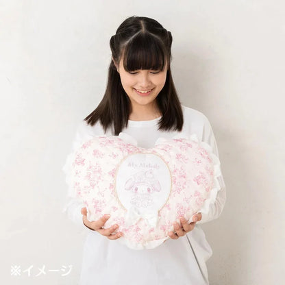 Sanrio My Melody Cushion (white strawberry tea time)