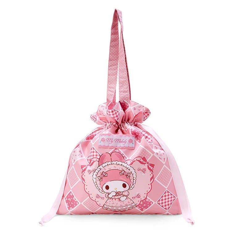 Sanrio My Melody Drawstring tote bag (MomoMelo)