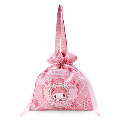 Sanrio My Melody Drawstring tote bag (MomoMelo)