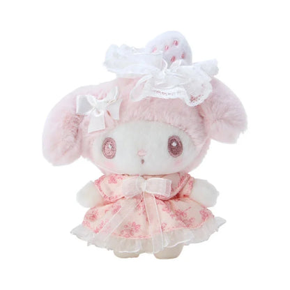 Sanrio My Melody  Mascot brooch (white strawberry tea time)