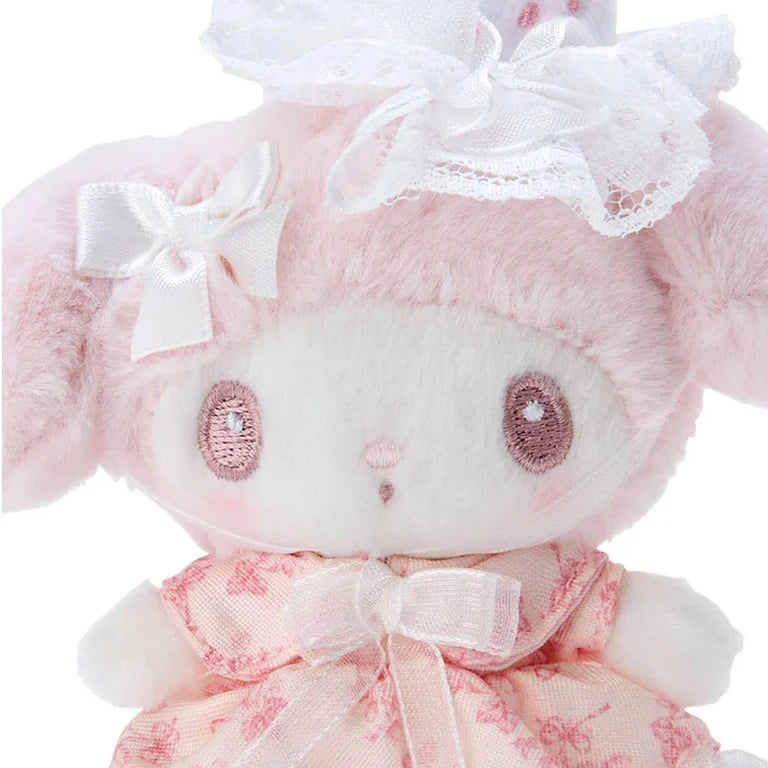 Sanrio My Melody  Mascot brooch (white strawberry tea time)