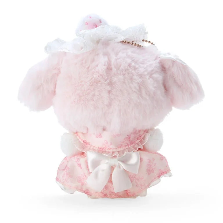 Sanrio My Melody  Mascot holder (white strawberry tea time)