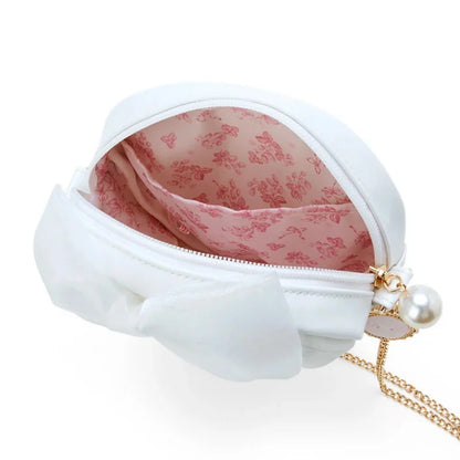 Sanrio My Melody Mini pochette Bag (white strawberry tea time)