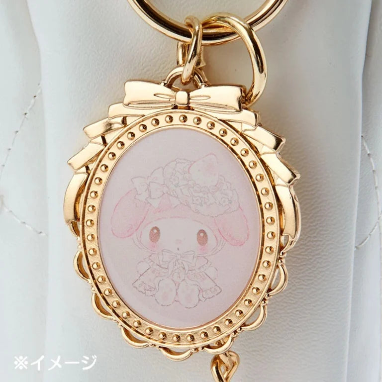 Sanrio My Melody Mini pochette Bag (white strawberry tea time)
