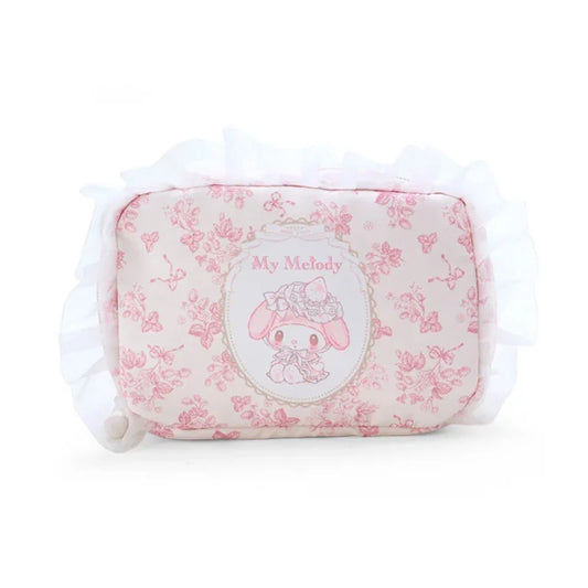 Sanrio My Melody Pouch (white strawberry tea time)