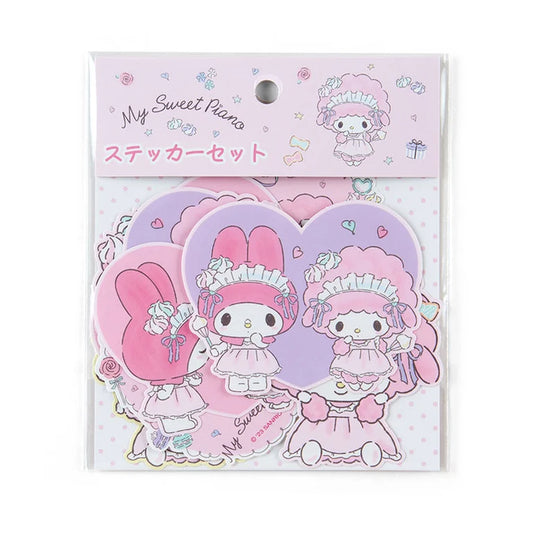Sanrio My sweet piano Sticker set (meringue party)