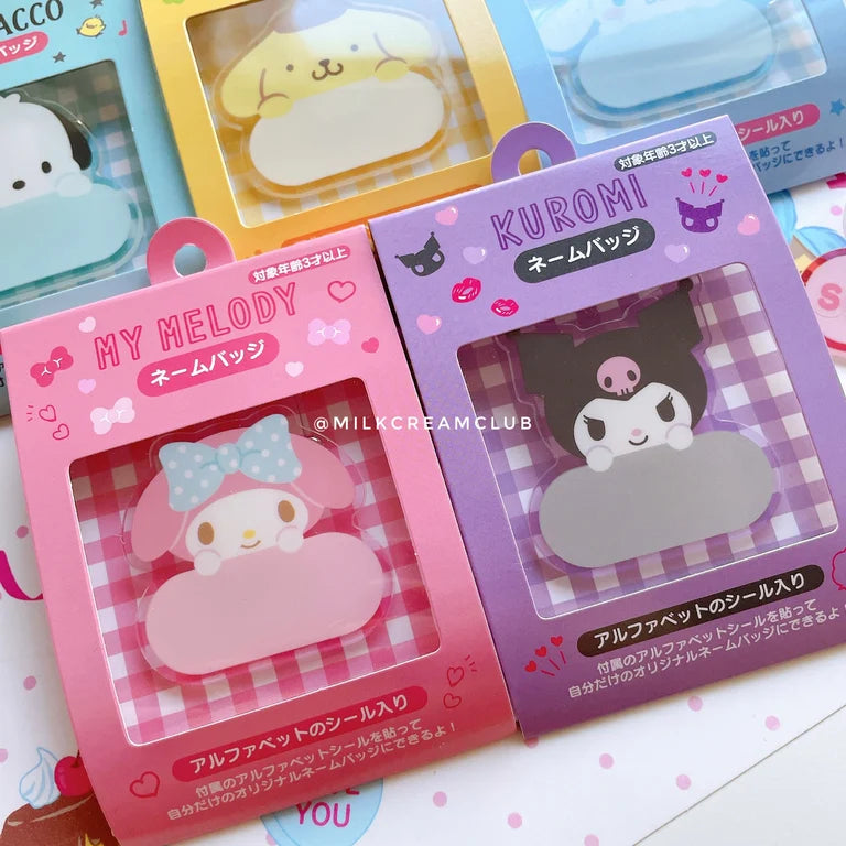 Sanrio Name Badge