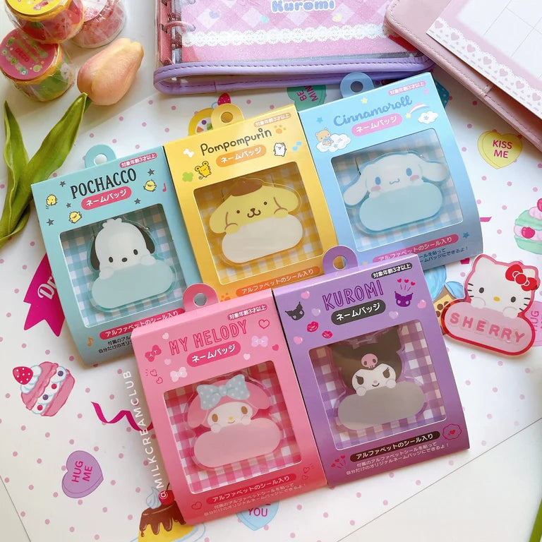 Sanrio Name Badge