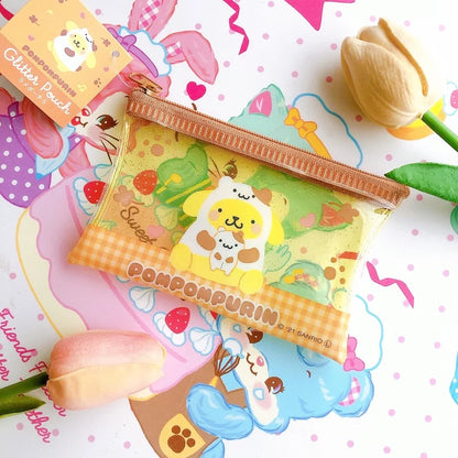 Sanrio glitter pouch