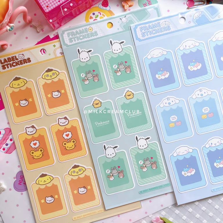 Sanrio Photo Frame Stickers