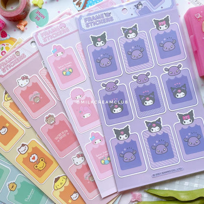 Sanrio Photo Frame Stickers