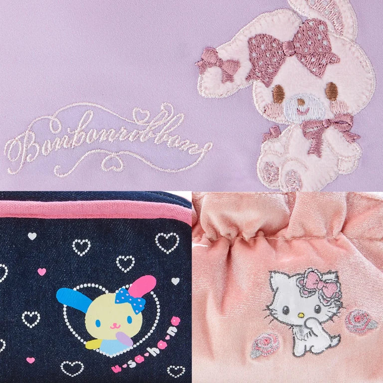 Sanrio Pouch (Heisei character ribbon)