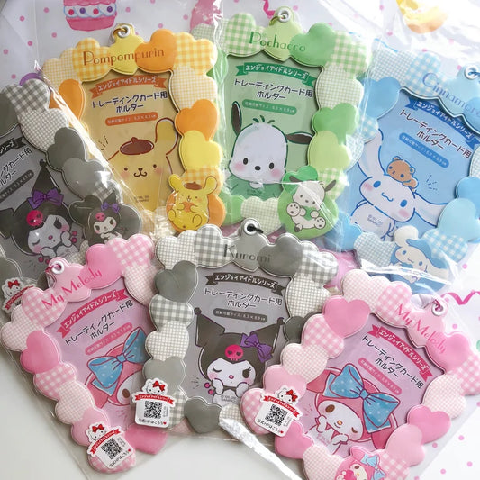 Sanrio Trading Card Holder Keychain