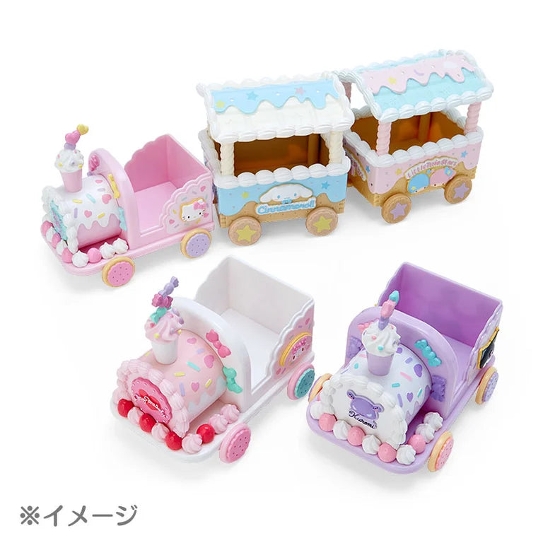 Sanrio Train-style accessory case (sweets motif)