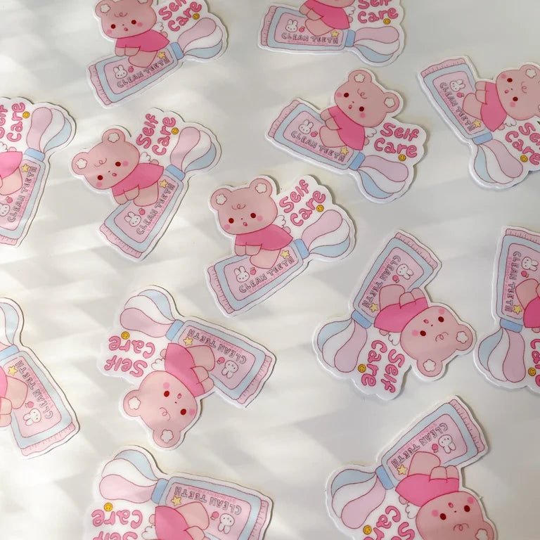 Self Care Sticker Flake