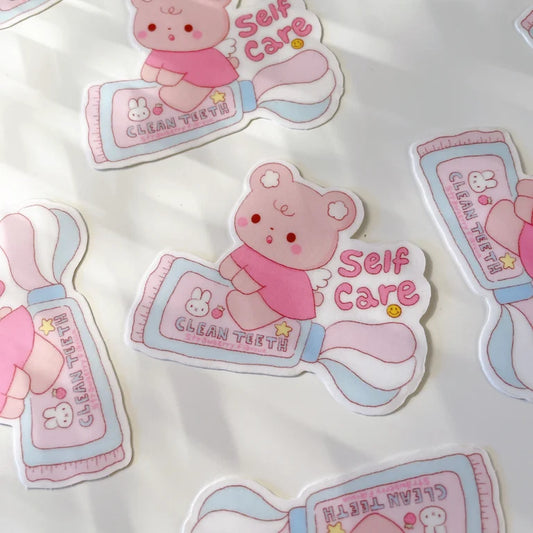 Self Care Sticker Flake