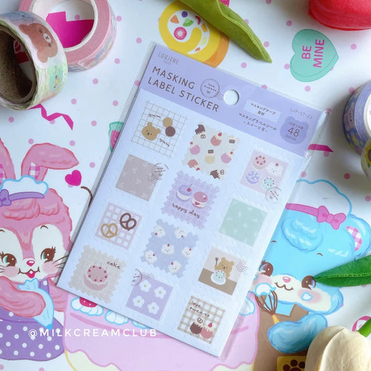 Sweets Masking Label Sticker