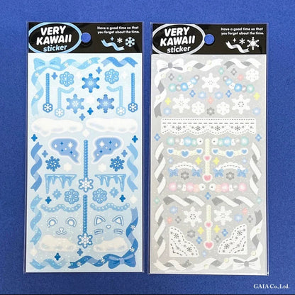 Very Kawaii Winter Sticker